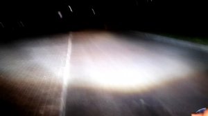 LED фары для нивы 105W vs 115W AURORA