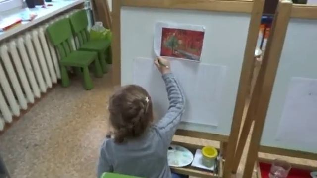 ИЗО студия, рисую осень смотреть онлайн