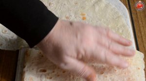 БЫСТРЫЙ и ЛЕГКИЙ ЗАВТРАК Ленивые ЧУДУ из тонкого лаваша с ТЫКВОЙ и ТВОРОГОМ    Полезно и вкусно