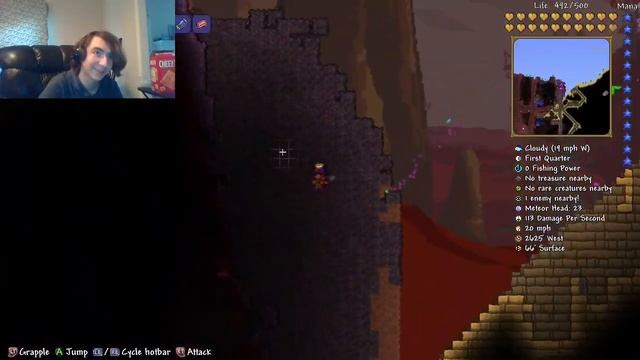 Sean lost the pumpkins!! Pumpkin Moon Battle!! Terraria смотреть онлайн