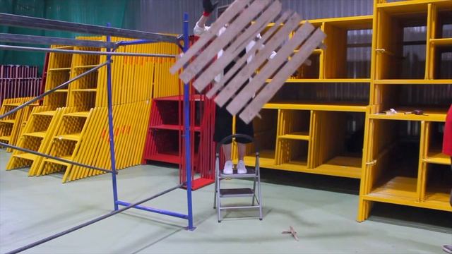Испытание деревянных настилов для строительных лесов. Экспресс тест "Проверено ДИРС"