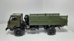 КамАЗ-4326 Элекон Масштабная модель автомобиля 1:43.