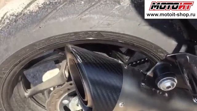 Suzuki GSXS750 глушитель SC-Project S1 смотреть онлайн