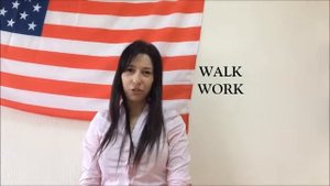 Английский язык. Правильное произношение. Walk & Work