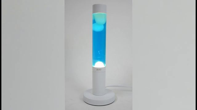 Лава лампа Amperia Slim Белая/Синяя (39 см) смотреть онлайн