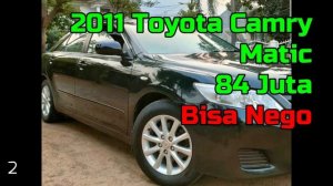 TOYOTA CAMRY 2012 MATIC DIJUAL 84 JUTA BISA NEGO - MOBIL BEKAS MURAH