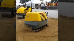 Дизельная виброплита DPU130 Wacker Neuson с пультом дистанционного управления