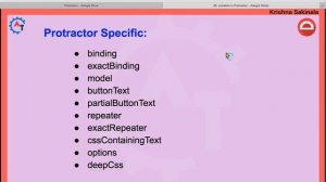 Protractor Tutorial 25 -  Locators in Protractor | Protractor Specific Locators | Angular Specific