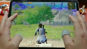 One grenade double kill ?| Pubg mobile 6 fingers iPad handcam 21