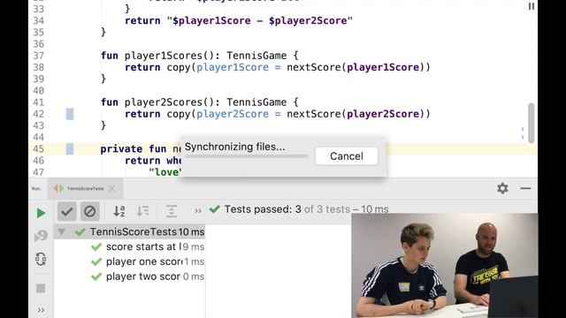 Tennis kata with Jess Pumphrey using TCR at SoCraTes UK 2019 смотреть онлайн