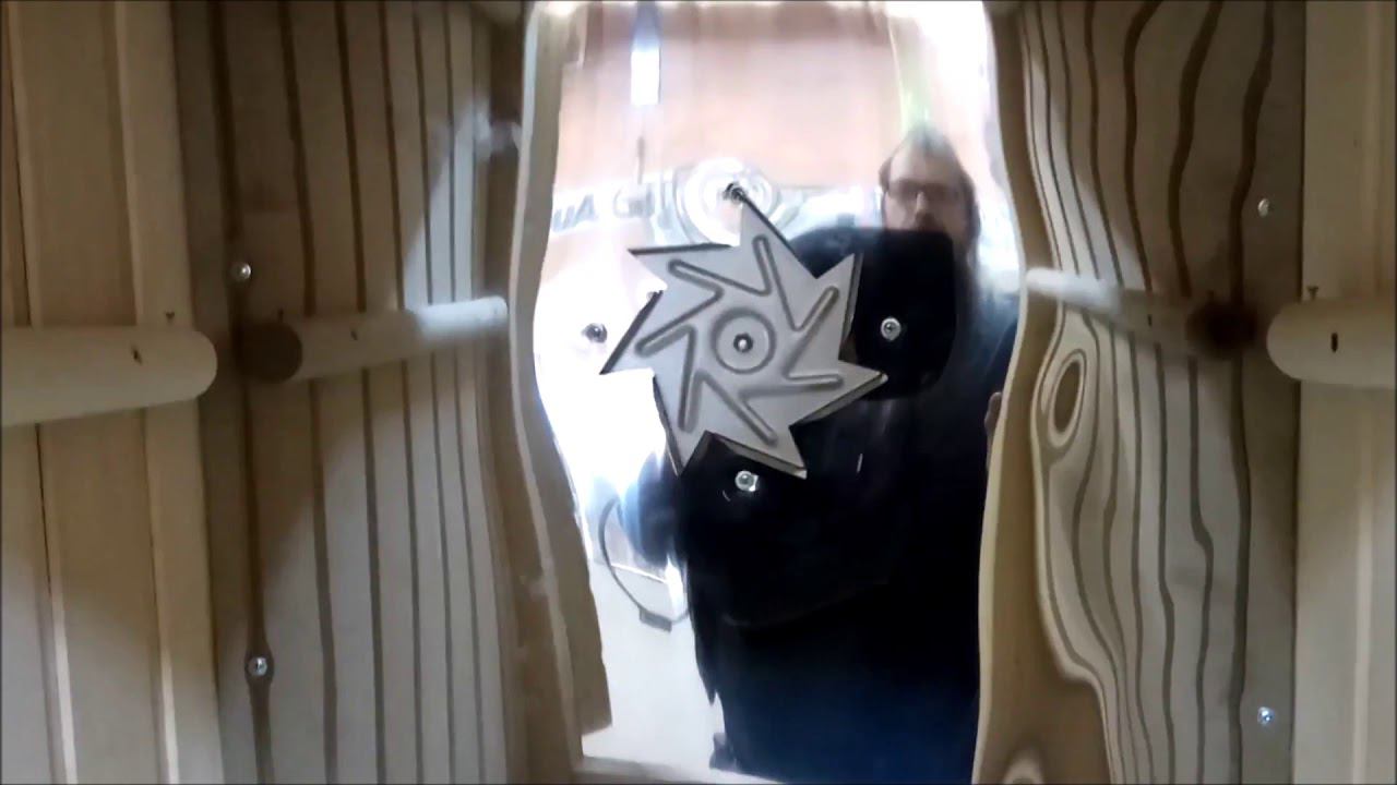 Деревянная коптильня Мотор вентилятора конвекции с крыльчаткой охлаждения