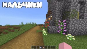 Как играют в майнкрафт мальчики и девочки | Minecraft