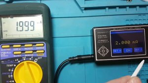 Проверка  мультиметра Yokogawa 734 01 с помощью  программируемого DC Калибратора тока и напряжения