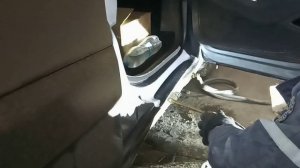 Вытягиваем порог Citroen Berlingo