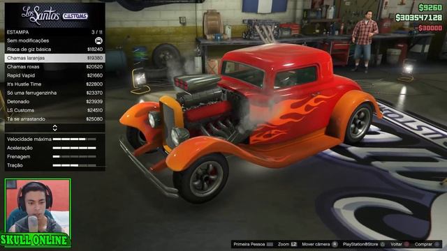 Novo Carro Hot Rod Hustle - Gta V Online - смотреть видео онлайн от 