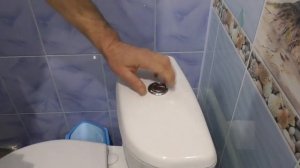 Сливной бачок // Как поменять клапан подачи воды в бачок унитаза