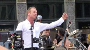 Sting performs  Englishman In New York  live in NYC