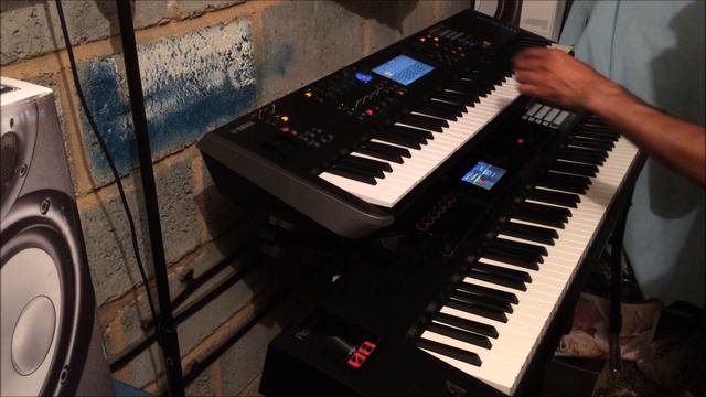 Roland FA-08 and Yamaha MODX7 Depeche Mode Pleasure Little Treasure 04 Jul 2019 (Cover) смотреть онлайн