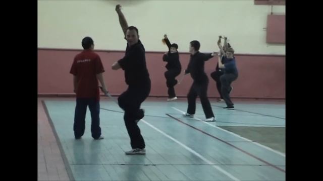 Семинары и занятия ушу. Мастер Лю Цзунь Ган. смотреть онлайн