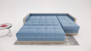 Обзор дизайна MOON 015 (угловой диван с механизмом аккордеон)