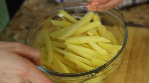 ХРУСТЯЩАЯ КАРТОШКА ФРИ! РЕЦЕПТ картошка фри в домашних условиях!