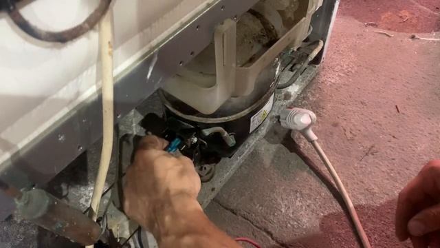 Запускаем заклинивший компрессор холодильника