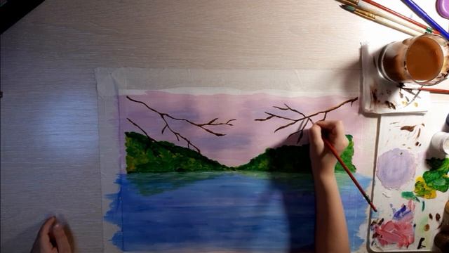 Алёна рисует лебедей смотреть онлайн