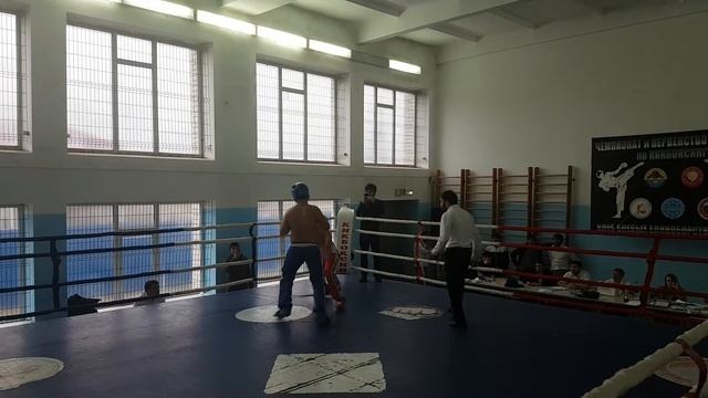 Чемпионат Дагестана по кикбоксингу  (Исаков Багаутин)(Хутрах 2018) смотреть онлайн