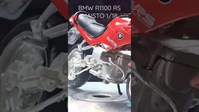 Diecast Motorcycle: Amazing BMW R1100 RS By Maisto 1: 18 Scale Toy Collection