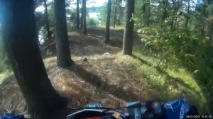 Покатушка по песку на питбайках Regulmoto SEVEN MEDALIST 140 и Kayo 140