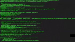 Green screen coding hacker concept animation with glitch Free Stock Video