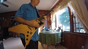 GoPro Hero3 Silver Edition, Gibson Moderne' Guitar, Robin Trower - In this Place.