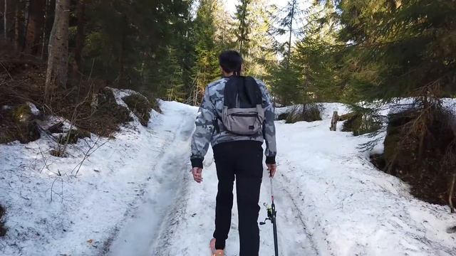 Карельский перешеек. Вуокса. Любимовское озеро. Разведка перед открытием летнего сезона рыбалки. смотреть онлайн