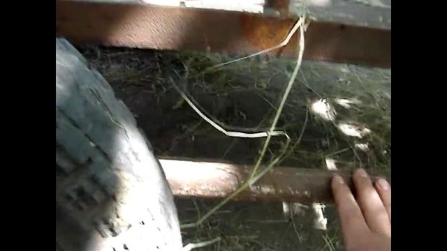 Прицеп из металлолома для культиватора Pubert vario 60 смотреть онлайн