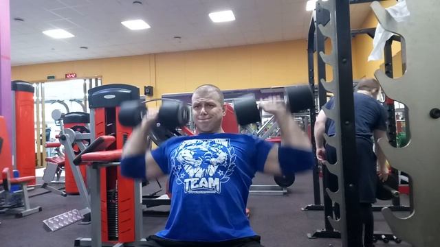 13 жим гантелей сидя смотреть онлайн