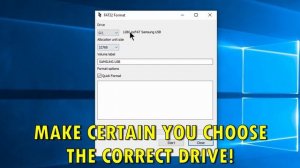 How To Format a 64GB, 128GB, or LARGER USB Flash Drive to FAT32 - EASY!
