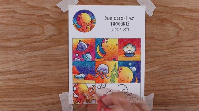 Make a Rainbow Instagram Card (free template) смотреть онлайн