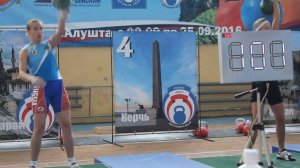 Гиревой спорт. Женщины (рывок). Абсолютный рекорд России