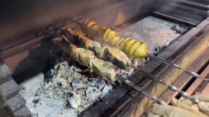 ОСЕТРИНА НА МАНГАЛЕ /ГОТОВИМ ОСЕТРИНУ НА УГЛЯХ/STURGEON BBQ/ВКУСНАЯ ОСЕТРИНА/ШАШЛЫК ИЗ ОСЕТРИНЫ