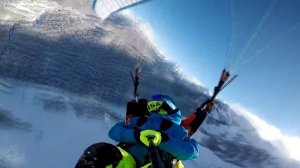 Полет на параплане. Сочи, Красная Поляна, 2020