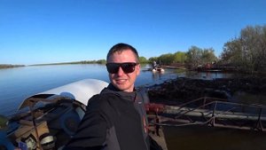 Рыбалка на Ахтубе. Апрель. Сазаний угол часть#2