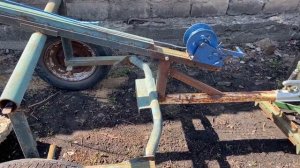 Самодельный мини трактор переломка ЯЩВЕР, полный привод 4×4