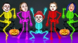 Five Skeletons Dance - Kids Shows Club