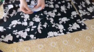 Кроим и шьем национальное платья