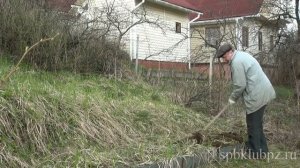 Работа клиновидной самозатачивающейся мотыгой