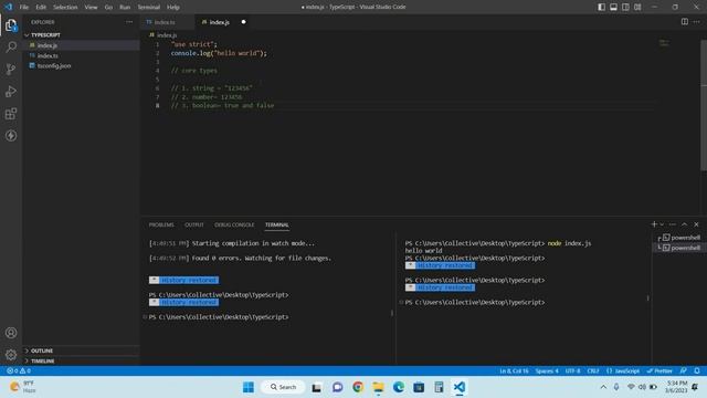 Core Types of TypeScript | TypeScript for Beginners # 3