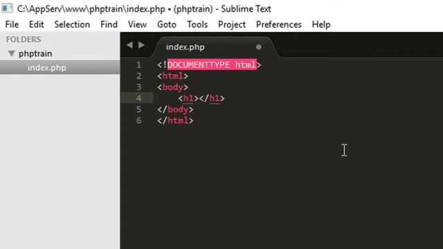 Day2: First basic example with PHP