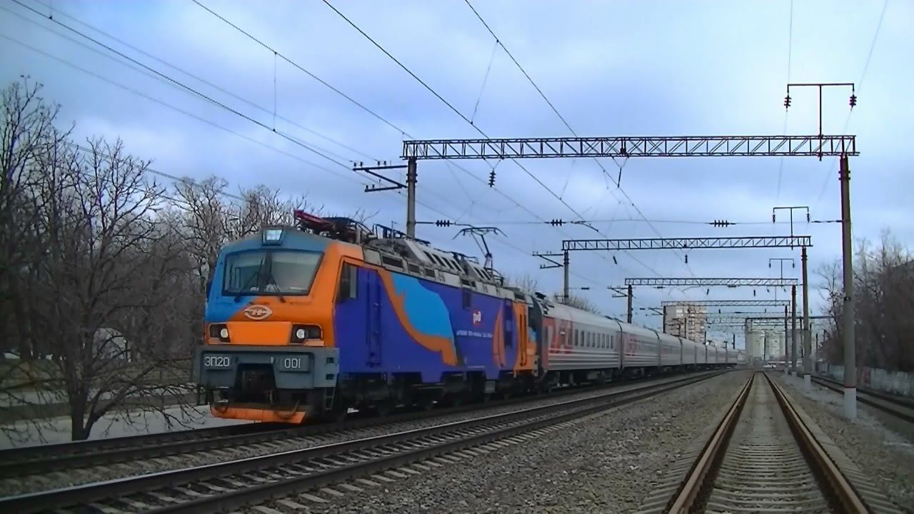 "Привет!" [;)] // ЭП20-001 с позитивной локомотивной бригадой смотреть онлайн