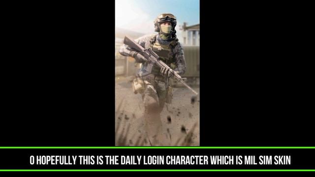 Season 7 Daily Login Character Codm | Cod Mobile Season 7 Monthly Login Skin