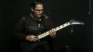 Jackson Dinky JS22 DKAM Arch top black stein demo